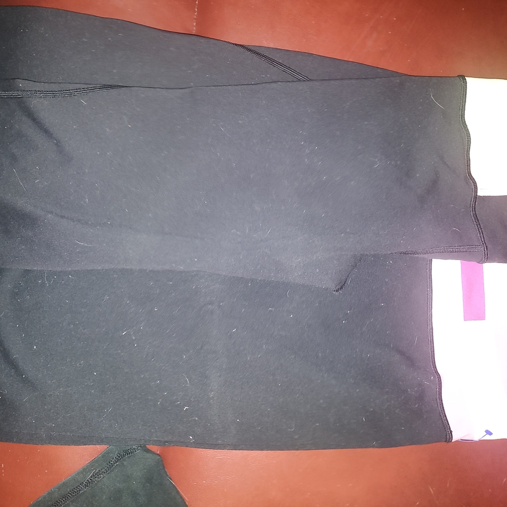 Lululemon Black Leggings With Designs On Waistband  Each Or Both For $30